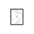 Picture of Line Drawn Horses I _GroupedProduct_Rectangle_Portrait_Canvas_Framed_