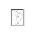 Picture of Line Drawn Horses I _GroupedProduct_Rectangle_Portrait_Canvas_Framed_
