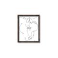 Picture of Line Drawn Horses I _GroupedProduct_Rectangle_Portrait_Canvas_Framed_