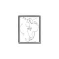 Picture of Line Drawn Horses I _GroupedProduct_Rectangle_Portrait_Canvas_Framed_