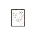 Picture of Line Drawn Horses II  _GroupedProduct_Rectangle_Portrait_Canvas_Framed_