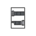 Picture of Film Reel  _GroupedProduct_Rectangle_Portrait_Canvas_Framed_