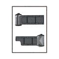 Picture of Film Reel  _GroupedProduct_Rectangle_Portrait_Canvas_Framed_