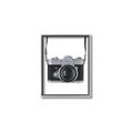 Picture of Vintage Camera  _GroupedProduct_Rectangle_Portrait_Canvas_Framed_
