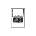 Picture of Vintage Camera  _GroupedProduct_Rectangle_Portrait_Canvas_Framed_