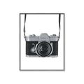 Picture of Vintage Camera  _GroupedProduct_Rectangle_Portrait_Canvas_Framed_