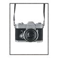 Picture of Vintage Camera  _GroupedProduct_Rectangle_Portrait_Canvas_Framed_