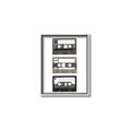 Picture of Cassette Tape _GroupedProduct_Rectangle_Portrait_Canvas_Framed_