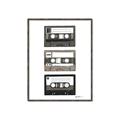 Picture of Cassette Tape _GroupedProduct_Rectangle_Portrait_Canvas_Framed_