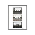 Picture of Cassette Tape _GroupedProduct_Rectangle_Portrait_Canvas_Framed_