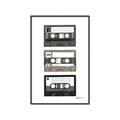 Picture of Cassette Tape _GroupedProduct_Rectangle_Portrait_Canvas_Framed_