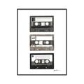 Picture of Cassette Tape _GroupedProduct_Rectangle_Portrait_Canvas_Framed_