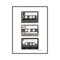 Picture of Cassette Tape _GroupedProduct_Rectangle_Portrait_Canvas_Framed_
