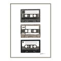 Picture of Cassette Tape _GroupedProduct_Rectangle_Portrait_Canvas_Framed_