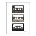 Picture of Cassette Tape _GroupedProduct_Rectangle_Portrait_Canvas_Framed_