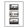 Picture of Cassette Tape _GroupedProduct_Rectangle_Portrait_Canvas_Framed_