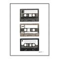 Picture of Cassette Tape _GroupedProduct_Rectangle_Portrait_Canvas_Framed_