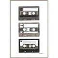 Picture of Cassette Tape _GroupedProduct_Rectangle_Portrait_Canvas_Framed_