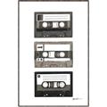Picture of Cassette Tape _GroupedProduct_Rectangle_Portrait_Canvas_Framed_