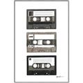 Picture of Cassette Tape _GroupedProduct_Rectangle_Portrait_Canvas_Framed_