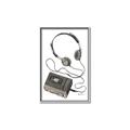 Picture of Walkman  _GroupedProduct_Rectangle_Portrait_Canvas_Framed_