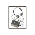 Picture of Walkman  _GroupedProduct_Rectangle_Portrait_Canvas_Framed_