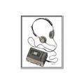 Picture of Walkman  _GroupedProduct_Rectangle_Portrait_Canvas_Framed_