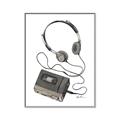 Picture of Walkman  _GroupedProduct_Rectangle_Portrait_Canvas_Framed_