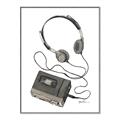 Picture of Walkman  _GroupedProduct_Rectangle_Portrait_Canvas_Framed_