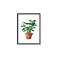 Picture of Aloe Plant _GroupedProduct_Rectangle_Portrait_Canvas_Framed_