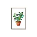 Picture of Aloe Plant _GroupedProduct_Rectangle_Portrait_Canvas_Framed_