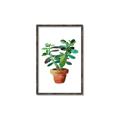 Picture of Aloe Plant _GroupedProduct_Rectangle_Portrait_Canvas_Framed_