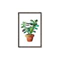 Picture of Aloe Plant _GroupedProduct_Rectangle_Portrait_Canvas_Framed_