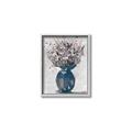 Picture of Blue Pot of Daisies _GroupedProduct_Rectangle_Portrait_Canvas_Framed_