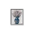 Picture of Blue Pot of Daisies _GroupedProduct_Rectangle_Portrait_Canvas_Framed_