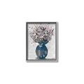 Picture of Blue Pot of Daisies _GroupedProduct_Rectangle_Portrait_Canvas_Framed_