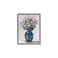 Picture of Blue Pot of Daisies _GroupedProduct_Rectangle_Portrait_Canvas_Framed_