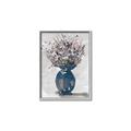 Picture of Blue Pot of Daisies _GroupedProduct_Rectangle_Portrait_Canvas_Framed_