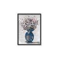 Picture of Blue Pot of Daisies _GroupedProduct_Rectangle_Portrait_Canvas_Framed_