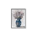 Picture of Blue Pot of Daisies _GroupedProduct_Rectangle_Portrait_Canvas_Framed_
