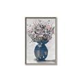 Picture of Blue Pot of Daisies _GroupedProduct_Rectangle_Portrait_Canvas_Framed_