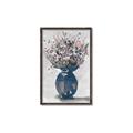 Picture of Blue Pot of Daisies _GroupedProduct_Rectangle_Portrait_Canvas_Framed_