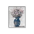 Picture of Blue Pot of Daisies _GroupedProduct_Rectangle_Portrait_Canvas_Framed_