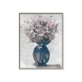 Picture of Blue Pot of Daisies _GroupedProduct_Rectangle_Portrait_Canvas_Framed_