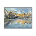 Picture of Moraine Lake  _GroupedProduct_Rectangle_Landscape_Canvas_Framed_