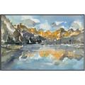 Picture of Moraine Lake  _GroupedProduct_Rectangle_Landscape_Canvas_Framed_