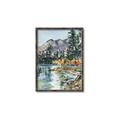 Picture of Marvel Lake  _GroupedProduct_Rectangle_Portrait_Canvas_Framed_