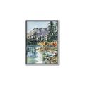 Picture of Marvel Lake  _GroupedProduct_Rectangle_Portrait_Canvas_Framed_