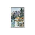 Picture of Marvel Lake  _GroupedProduct_Rectangle_Portrait_Canvas_Framed_
