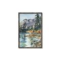 Picture of Marvel Lake  _GroupedProduct_Rectangle_Portrait_Canvas_Framed_